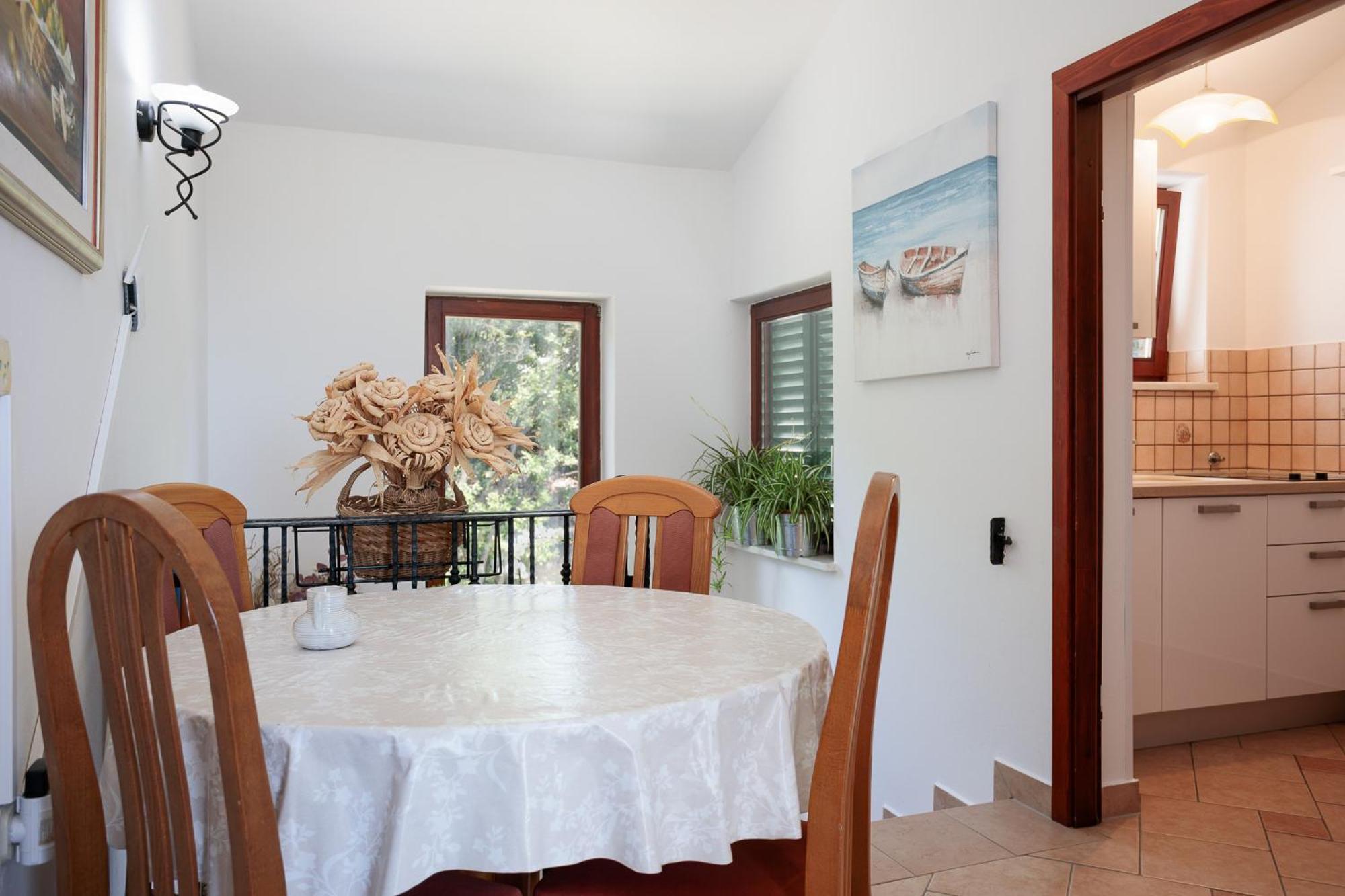 Apartments Delfin Krk Town Bagian luar foto