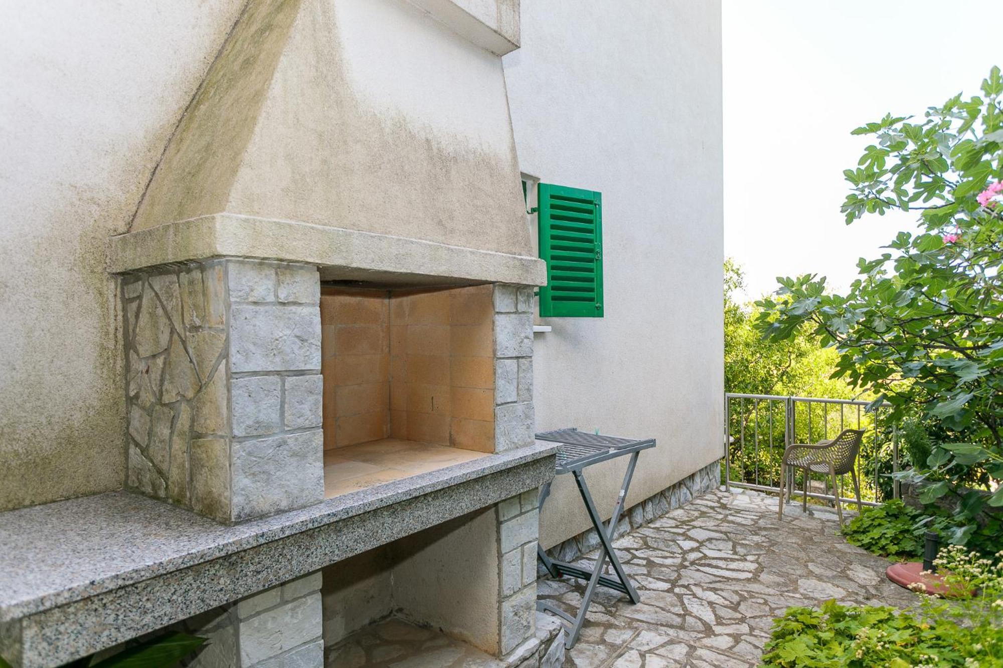 Apartments Delfin Krk Town Bagian luar foto